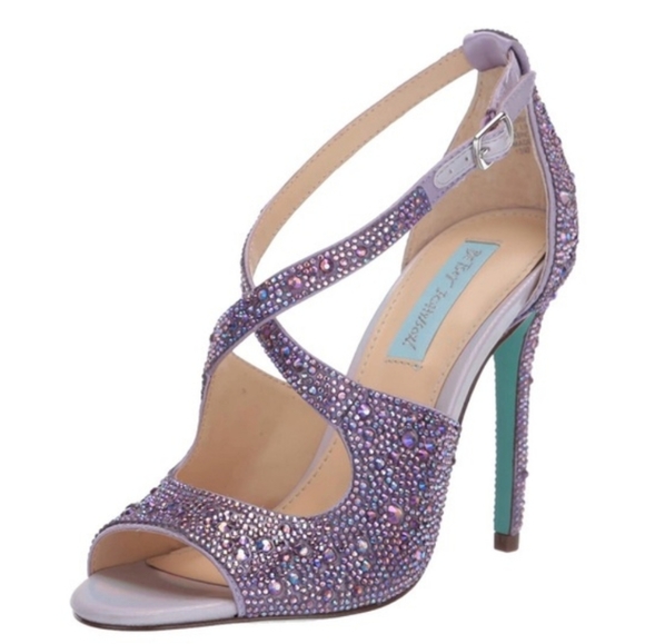 Betsey Johnson Open Toe Heels - Picture 2 of 6